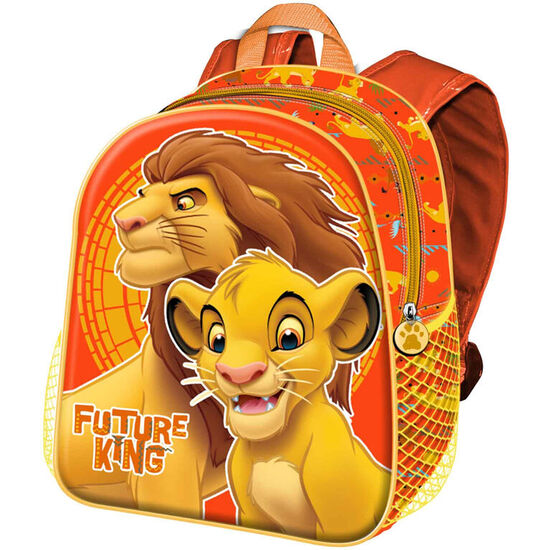 MOCHILA 3D KING EL REY LEON DISNEY 31CM image 0