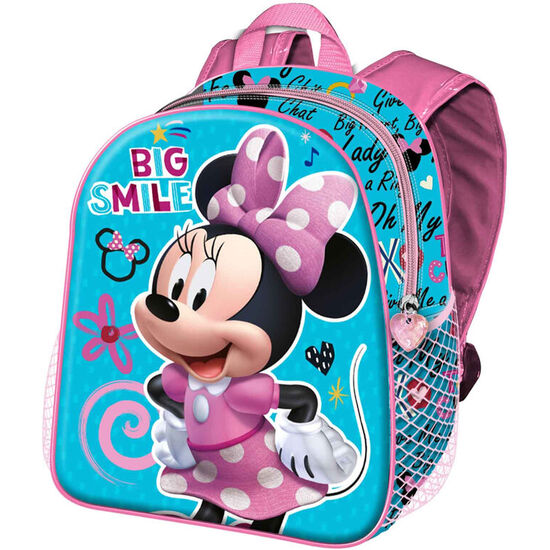 MOCHILA 3D BIG SMILE MINNIE DISNEY 31CM image 0