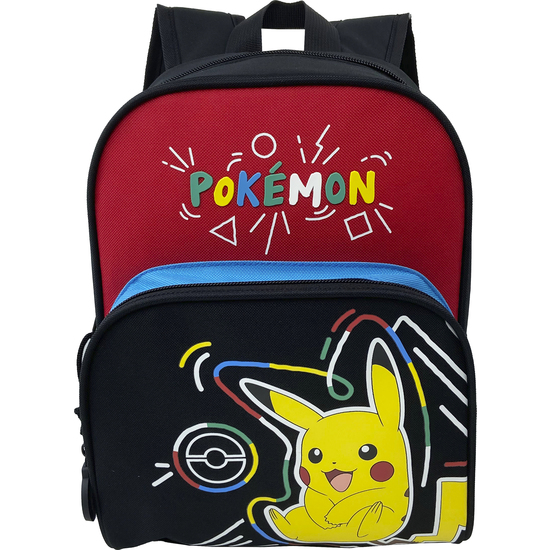 MOCHILA PIKACHU POKEMON 30CM image 0