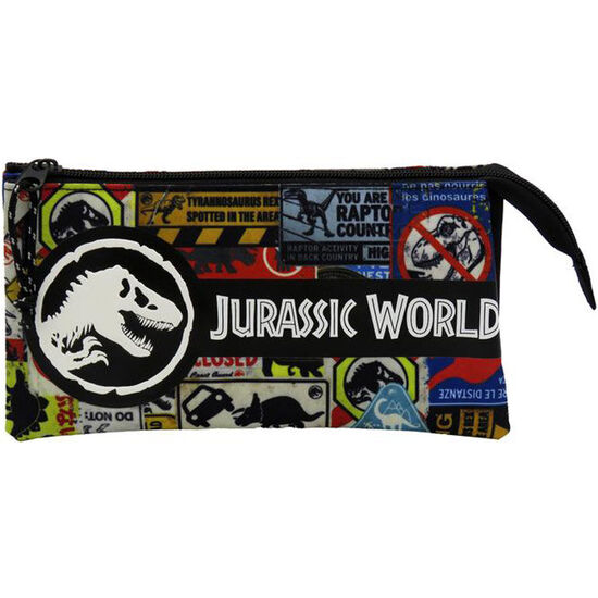 PORTATODO DANGER JURASSIC WORLD TRIPLE image 0