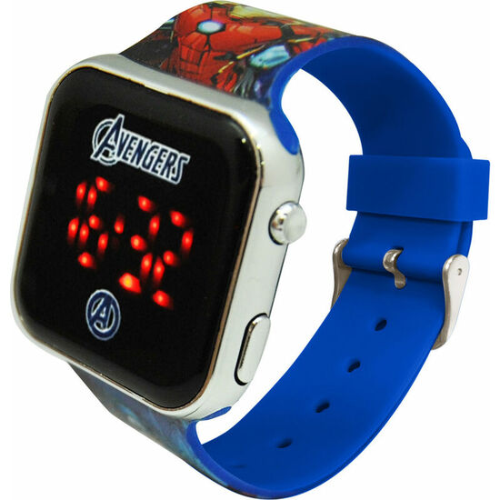 RELOJ VENGADORES AVENGERS MARVEL LED image 2