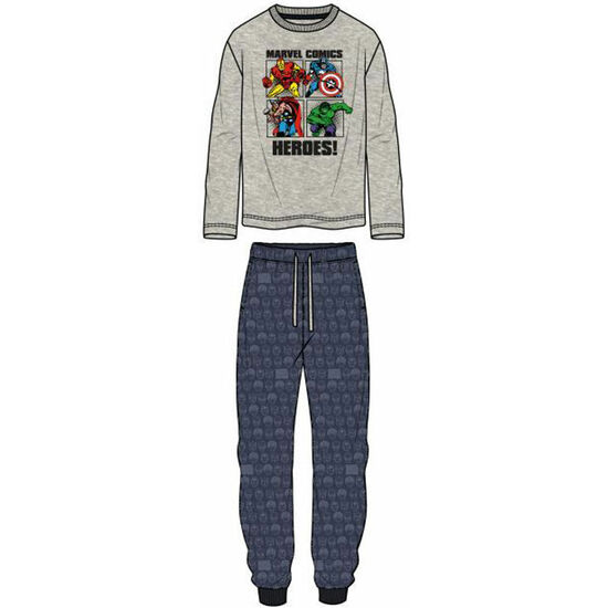 PIJAMA VENGADORES AVENGERS MARVEL ADULTO ALGODON image 0