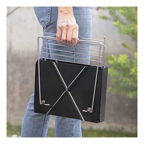 MINI BARBACOA PLEGABLE PORTÁTIL PARA CARBÓN FOLDECUE INNOVAGOODS image 5