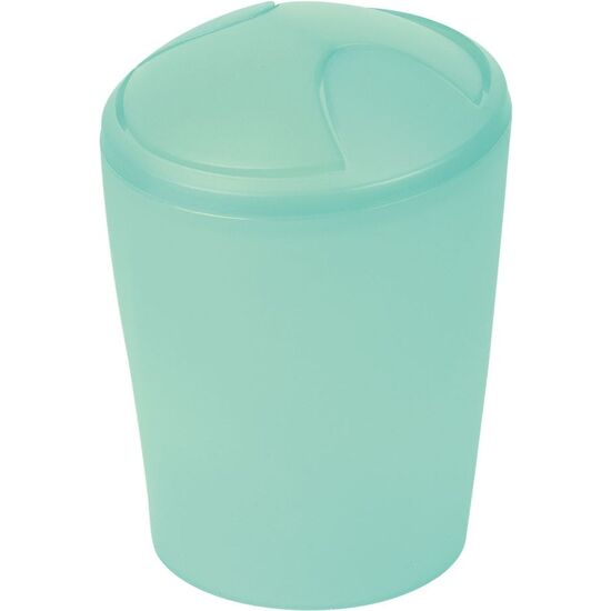 CUBO DE BASURA SPIRELLA COLECCIÓN MOVE COLOR VERDE MENTA EFECTO HELADO (2L) image 0