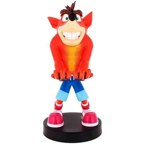 CABLE GUY SOPORTE SUJECION FIGURA CRASH BANDICOOT 20CM image 0