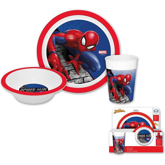 SET DESAYUNO SPIDERMAN MARVEL image 0