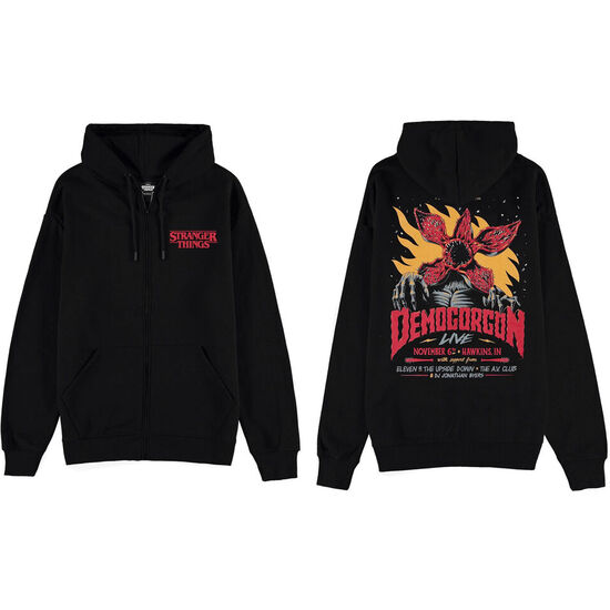 SUDADERA CAPUCHA DEMOGORGON STRANGER THINGS image 2