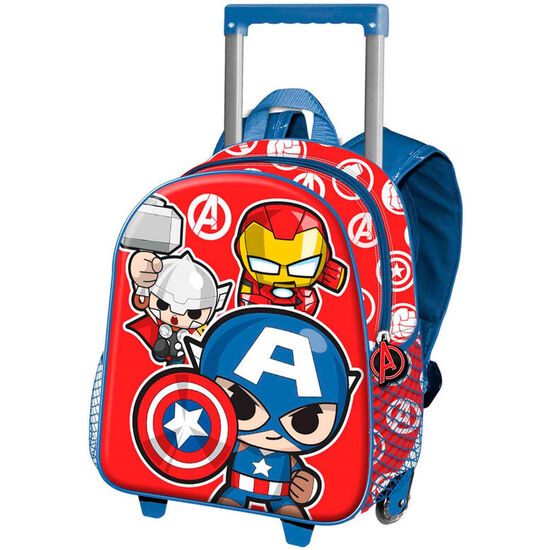 TROLLEY 3D IMPACT LOS VENGADORES AVENGERS MARVEL 34CM image 0