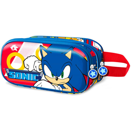 PORTATODO 3D GAME SONIC THE HEDGEHOG DOBLE image 0