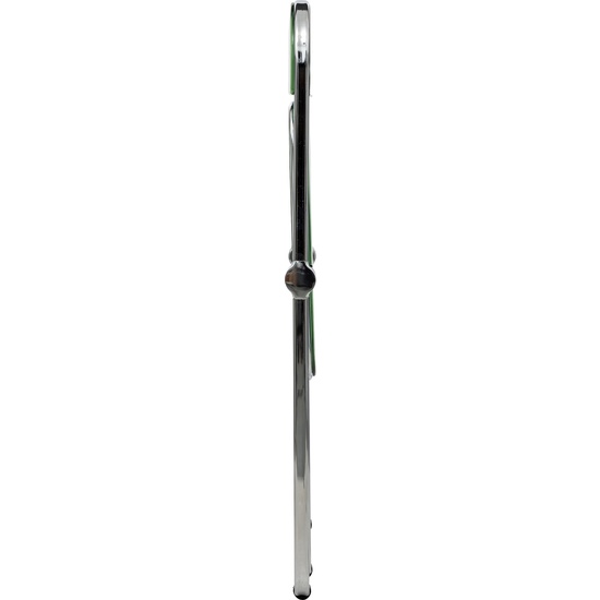 SILLA PLEGABLE DE PLÁSTICO VERDE image 2