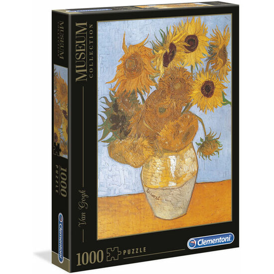 PUZZLE LOS GIRASOLES VAN GOGH MUSSEUM COLLECTION 1000PZS image 1