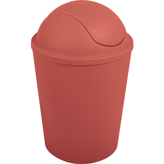 PAPELERA INCLINABLE AKO 5.5L TERRACOTTA image 0