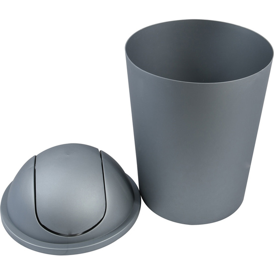 PAPELERA INCLINABLE AKO 5,5L PLATA image 2