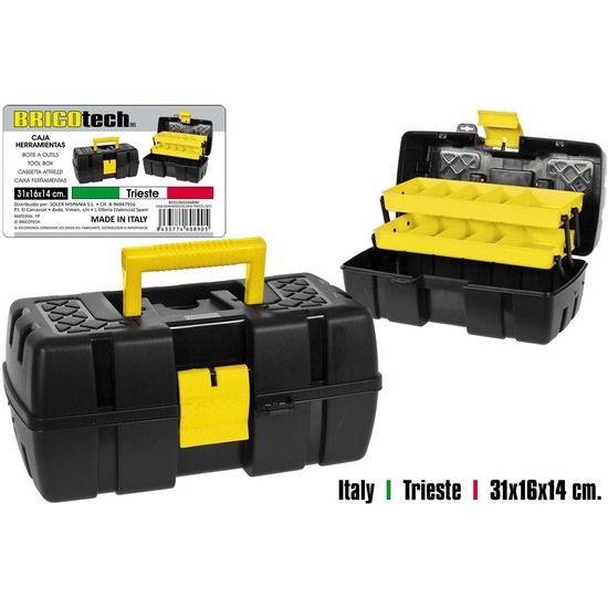 MINI PLASTIC TOOL BOX TRIESTE image 0