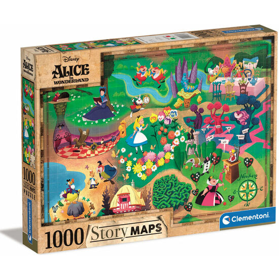 PUZZLE ALICIA EN EL PAIS DE LAS MARAVILLAS DISNEY 1000PZS image 0