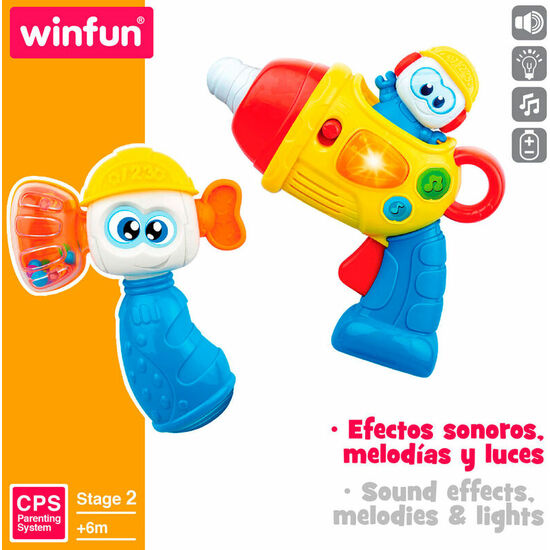 SET HERRAMIENTAS INFANTILES LUZ Y SONIDO image 2