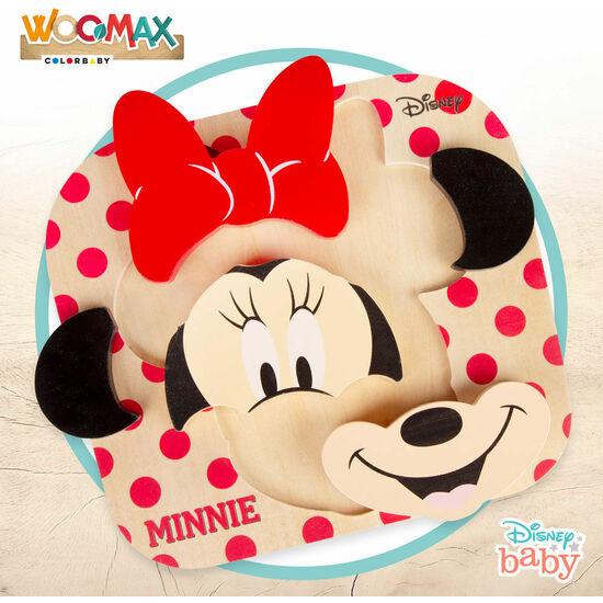 PUZZLE MADERA MINNIE DISNEY image 1