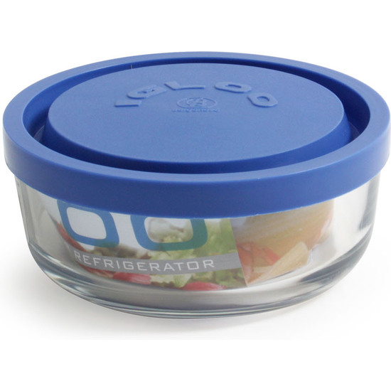 ICEBOX POT IGLU PLAST. BLUE LID image 1