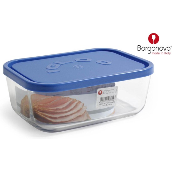 RECT.LUNCH BOX IGLOO 23,5C PLAST.BLUELID image 0