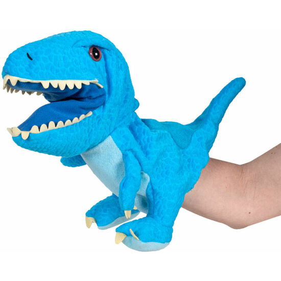 PELUCHE MARIONETA RAPTOR JURASSIC WORLD 25CM image 0