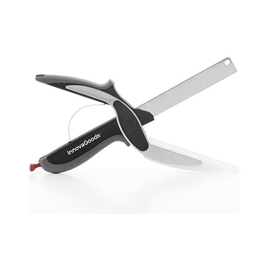 CUCHILLO-TIJERA CON MINI TABLA DE CORTAR INTEGRADA SCIBLE INNOVAGOODS image 2