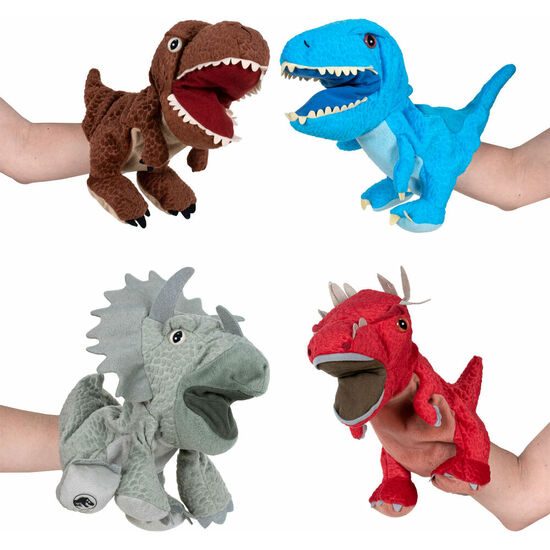 PELUCHE MARIONETA DINOSAURIO JURASSIC WORLD SURTIDO image 0