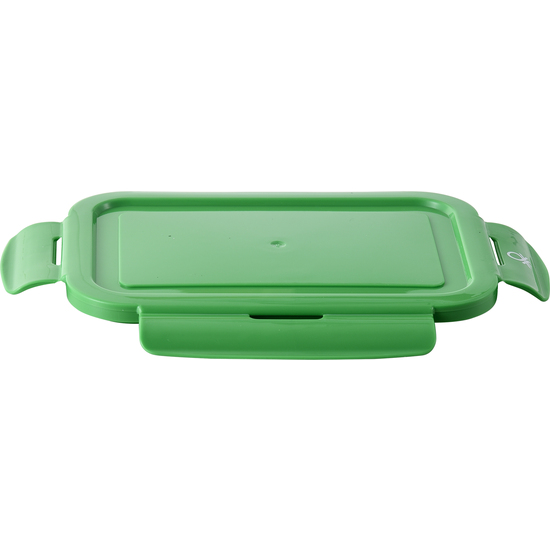 HERMÉTICO RECTANGULAR 1180ML BOROSILICATO TAPA VERDE RAINBOW image 4