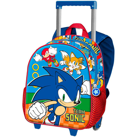 TROLLEY 3D TEAM SONIC THE HEDGEHOG 34CM image 0