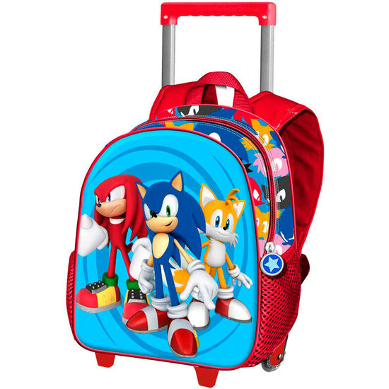 TROLLEY 3D FRIENDS SONIC THE HEDGEHOG 34CM image 0