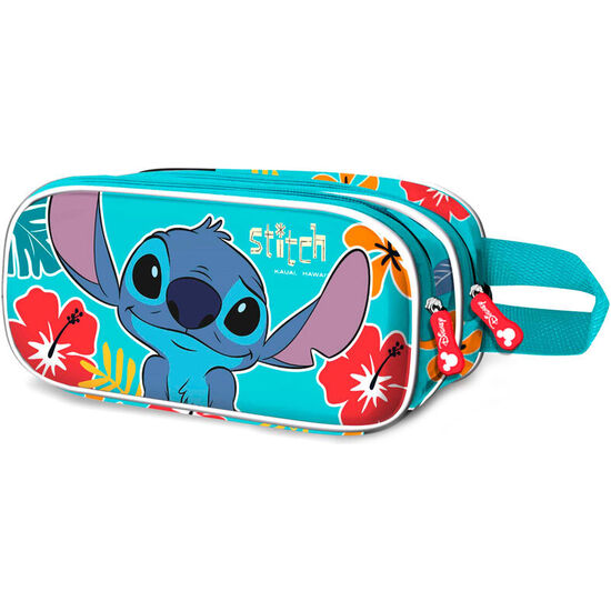 PORTATODO 3D TROPICAL STITCH DISNEY DOBLE image 0