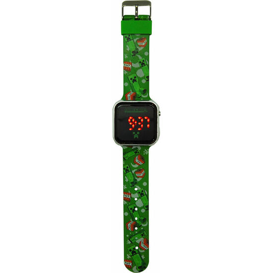 RELOJ MINECRAFT LED image 1