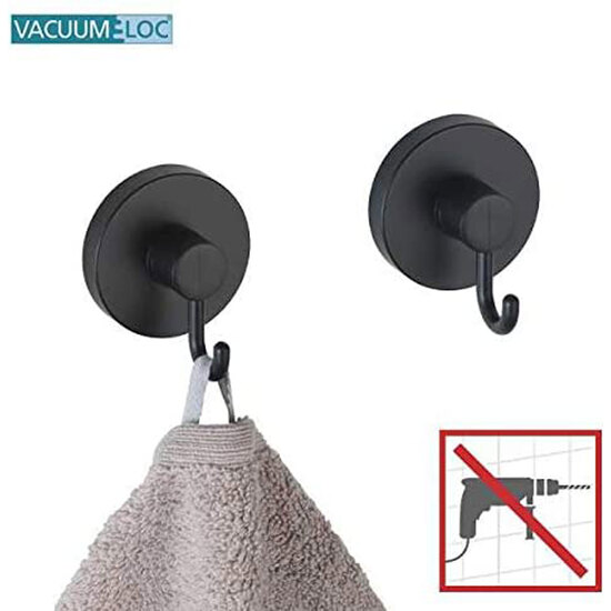 PERCHA VACUUM-LOC® 2 UDS., NEGRO image 3