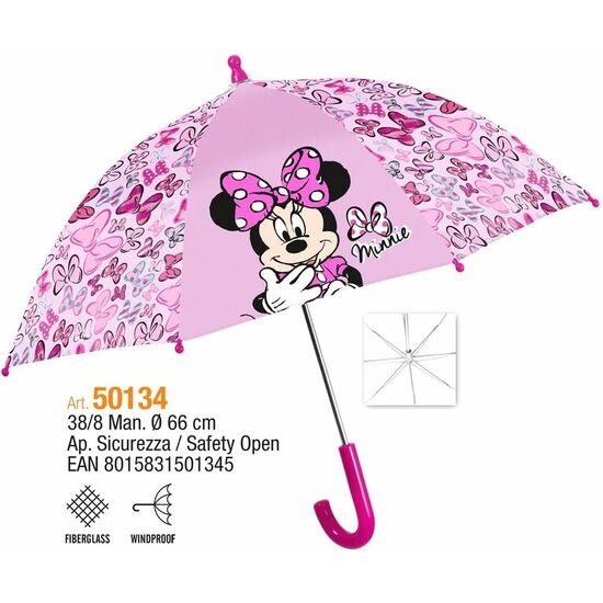 PARAGUAS MANUAL MINNIE DISNEY 38CM image 1