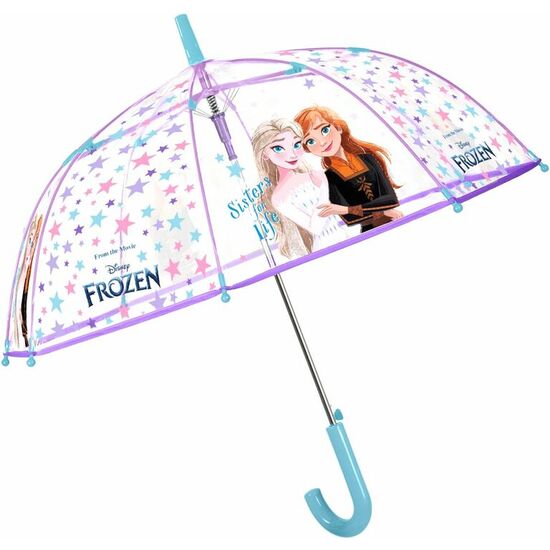 PARAGUAS AUTOMATICO TRANSPARENTE FROZEN 2 DISNEY 45CM image 0