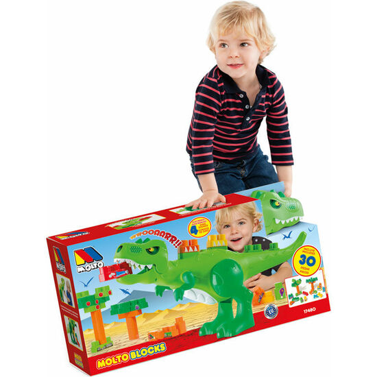 DINOSAURIO BLOCKS 30PZ image 1