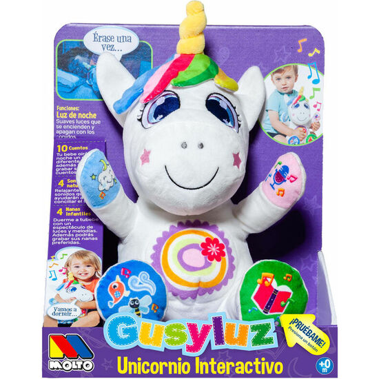 PELUCHE INTERACTIVO UNICORNIO GUSI LUZ FRIENDS image 0