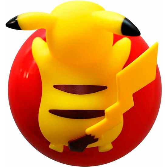 LAMPARA DESPERTADOR LED PIKACHU POKEBALL POKEMON image 0