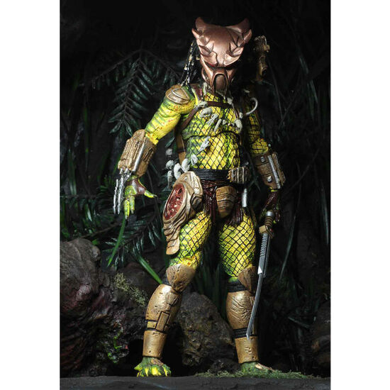 FIGURA ULTIMATE ELDER THE GOLDEN ANGEL PREDATOR 1718 PREDATOR 2 21CM image 0