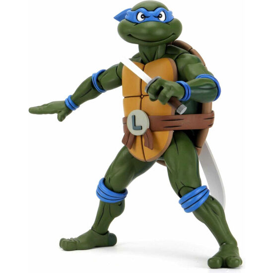 FIGURA ACTION LEONARDO LAS TORTUGAS NINJA 38CM image 0