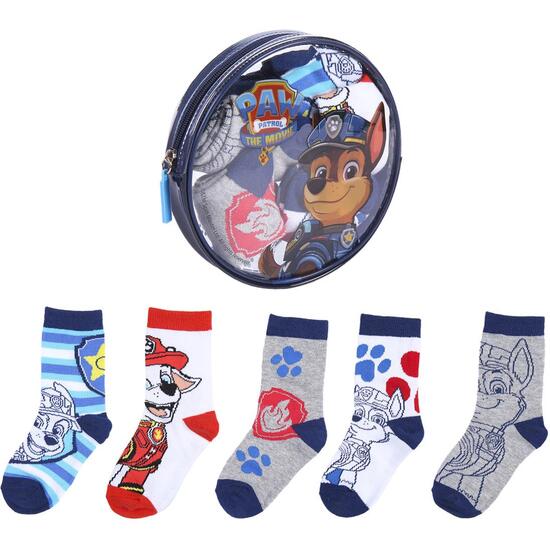 PACK CALCETINES 5 PIEZAS PAW PATROL MOVIE image 0