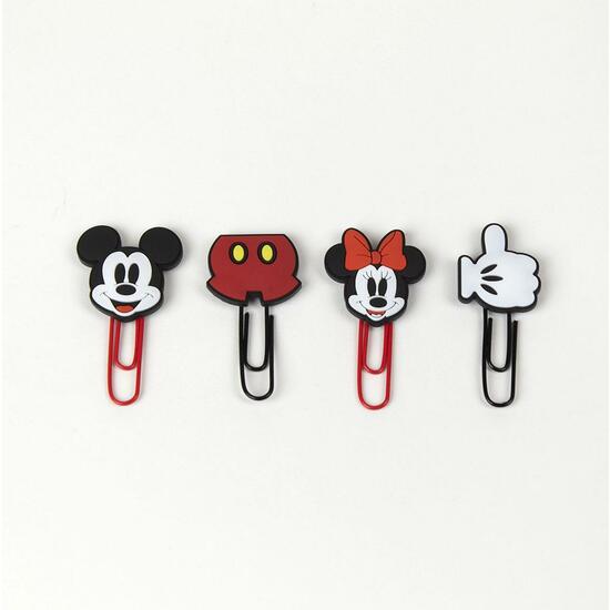 CLIPS PACK X4 MICKEY MULTICOLOR image 1