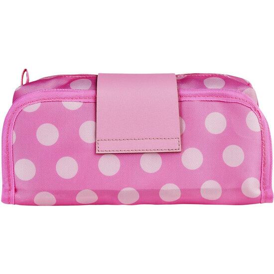 ESTUCHE PORTATODO VELCRO MINNIE PINK image 1