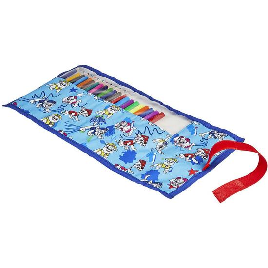 ESTUCHE PORTATODO ACCESORIOS PAW PATROL BLUE image 2