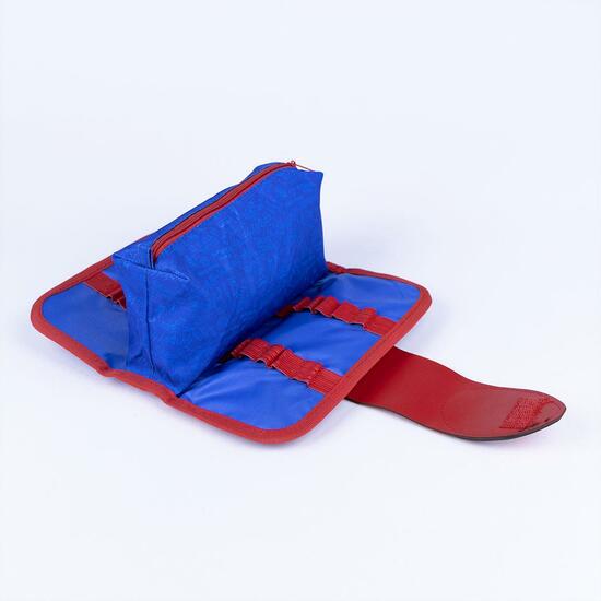 ESTUCHE PORTATODO VELCRO SPIDERMAN BLUE image 3