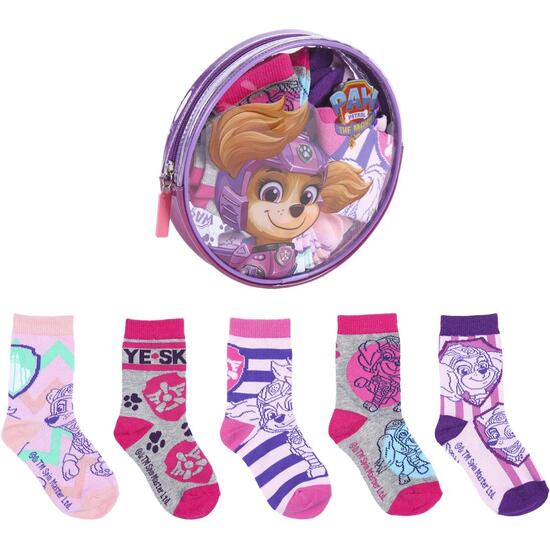 PACK CALCETINES 5 PIEZAS PAW PATROL MOVIE image 0