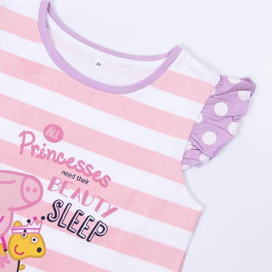 PIJAMA CORTO SINGLE JERSEY TIRANTES PEPPA PIG image 2