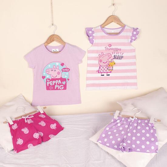 PIJAMA CORTO SINGLE JERSEY TIRANTES PEPPA PIG image 5