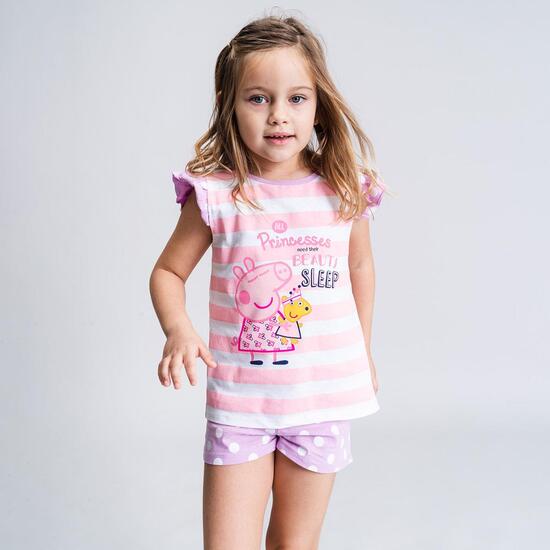 PIJAMA CORTO SINGLE JERSEY TIRANTES PEPPA PIG image 3