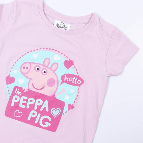 PIJAMA CORTO SINGLE JERSEY PUNTO PEPPA PIG image 2