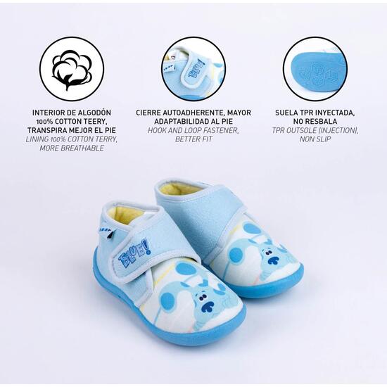 ZAPATILLAS DE CASA MEDIA BOTA BLUES CLUES image 4